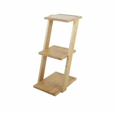 FLORA BUNDA 19H 3-Tier Foldable Shelf FR423E-BRN